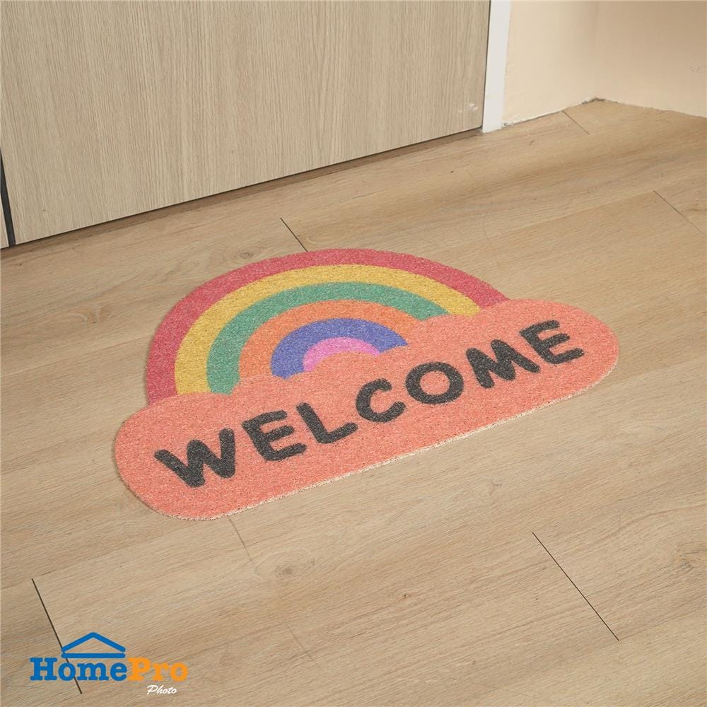 พรมเช็ดเท้าดักฝุ่น SNAZZ T-WELCOME 38x58 ซม.