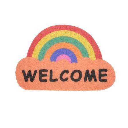 พรมเช็ดเท้าดักฝุ่น SNAZZ T-WELCOME 38x58 ซม._0