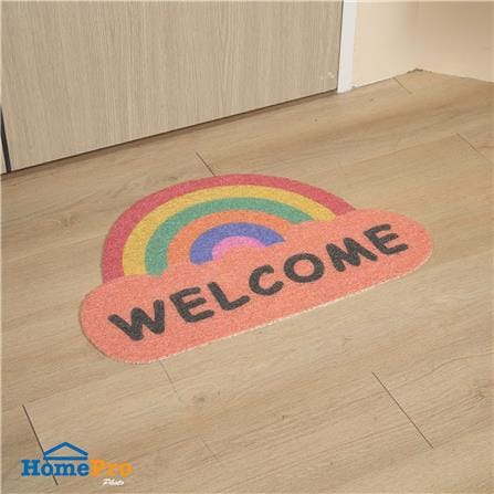 พรมเช็ดเท้าดักฝุ่น SNAZZ T-WELCOME 38x58 ซม._4