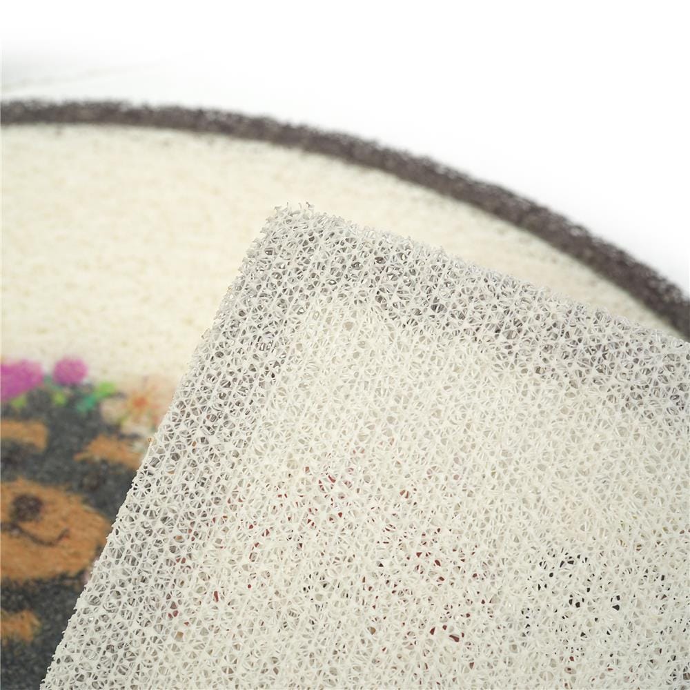 พรมเช็ดเท้าดักฝุ่น SNAZZ T-DOG 38x58 ซม. สีครีม