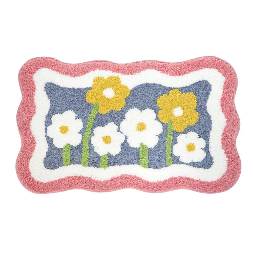 พรม SNAZZ T-FLOWER 50x80 ซม. สีชมพู