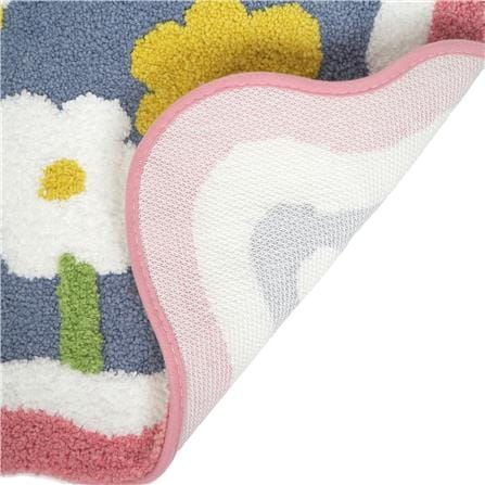 พรม SNAZZ T-FLOWER 50x80 ซม. สีชมพู_1