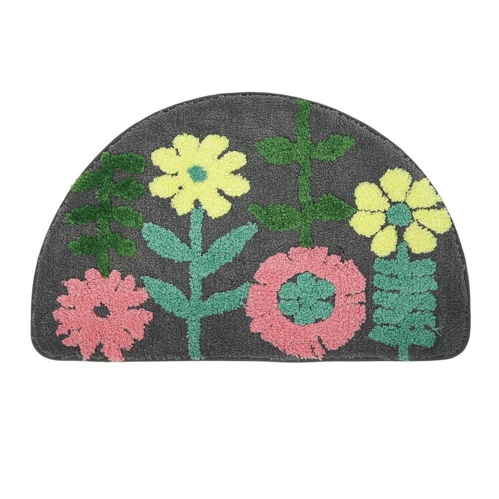 พรม SNAZZ T-FLOWER 50x80 ซม. สีดำ
