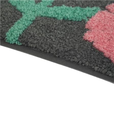 พรม SNAZZ T-FLOWER 50x80 ซม. สีดำ_3