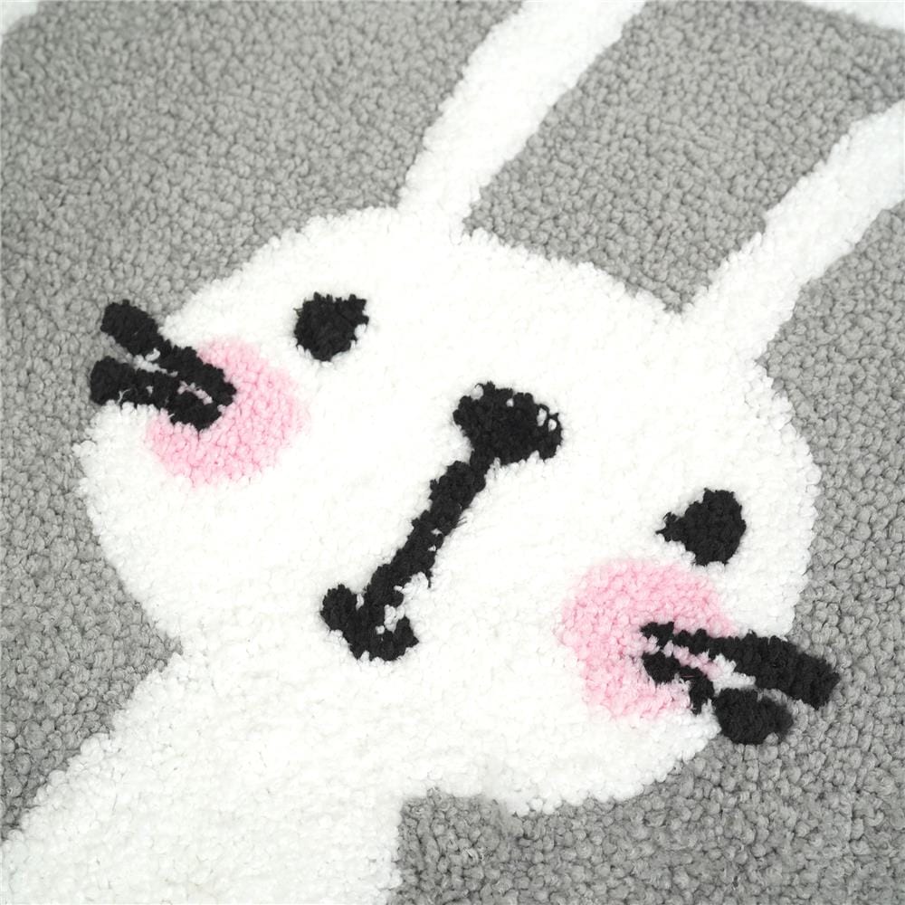 พรม SNAZZ T-RABBIT 45x70 ซม. สีเทา