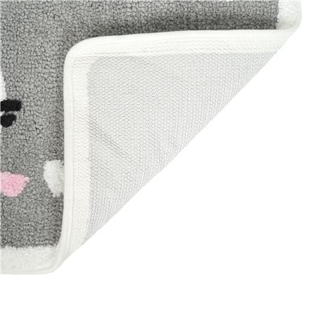 พรม SNAZZ T-RABBIT 45x70 ซม. สีเทา_1