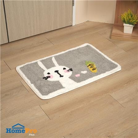 พรม SNAZZ T-RABBIT 45x70 ซม. สีเทา_4