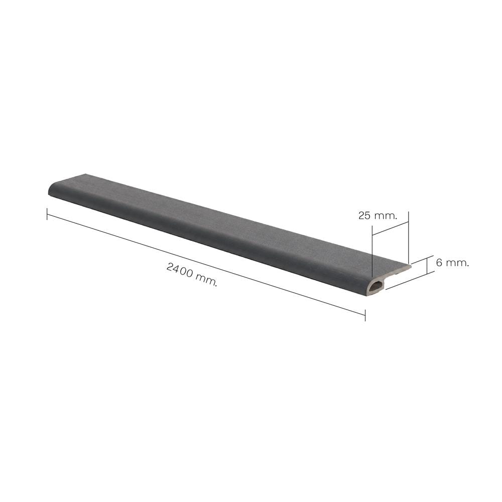 ตัวจบต่างระดับ PVC SMARTMATT 2.5x240x0.6 ซม. สี 010-1