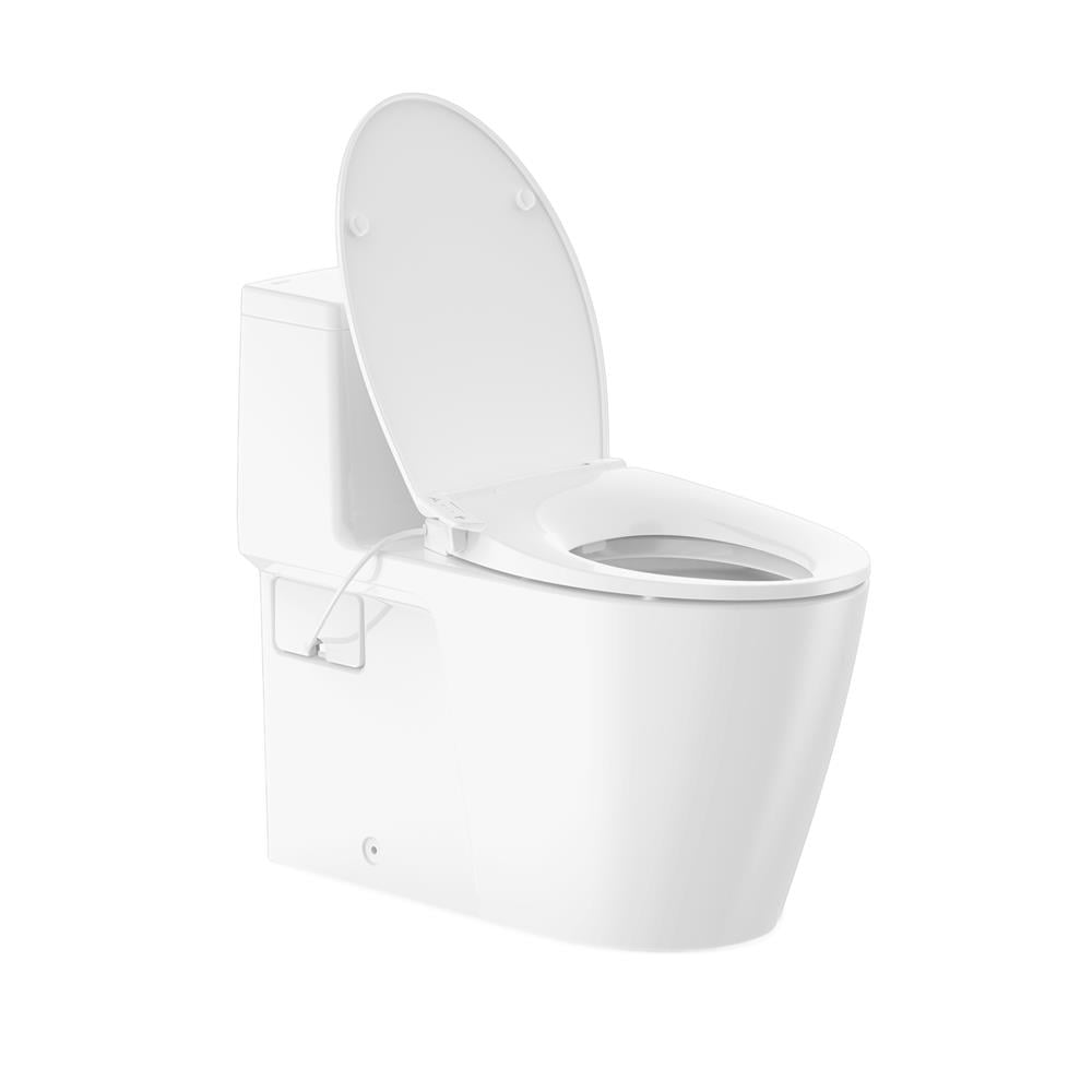 สุขภัณฑ์ 1 ชิ้น พร้อมฝากึ่งอัตโนมัติ AMERICAN STANDARD 2007TMB-WT-0 2.6/4 ลิตร สีขาว
