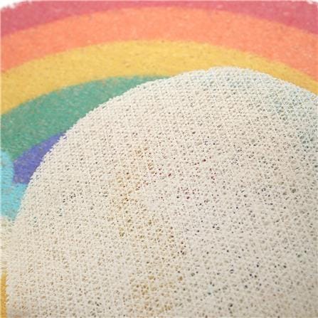 พรมเช็ดเท้าดักฝุ่น SNAZZ T-HELLO 38x58 ซม. สีขาว_1