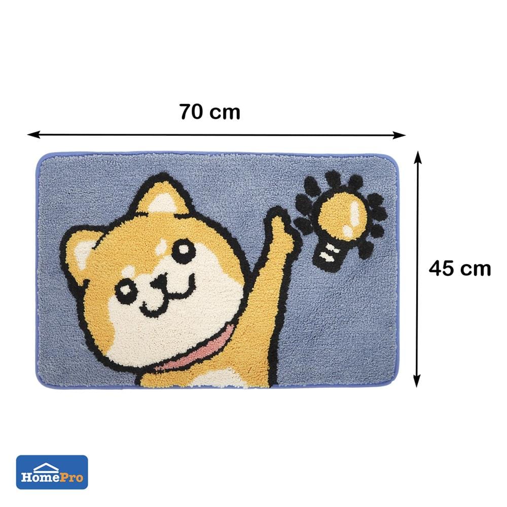 พรม SNAZZ T-CAT 45x70 ซม. สีฟ้า