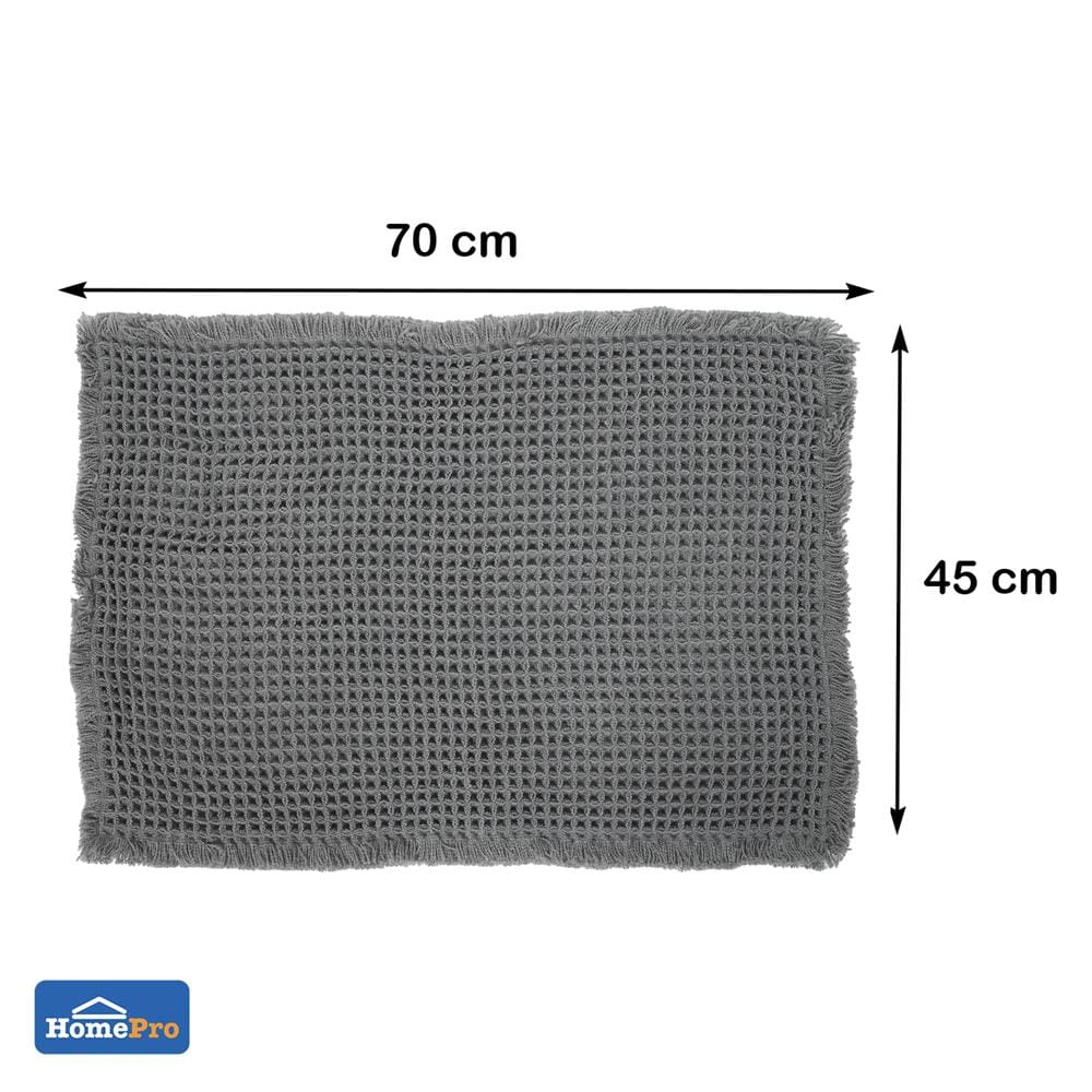 พรม SNAZZ WOVEN 45x70 ซม. สีเทา
