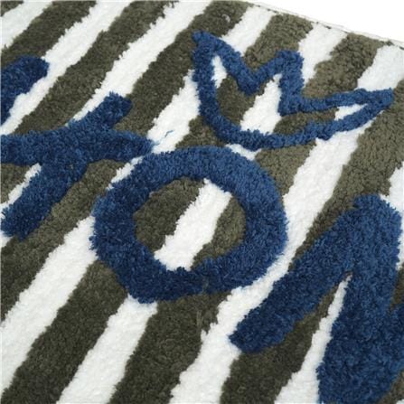 พรม SNAZZ T-HOME 50x80 ซม. สีเขียวเข้ม_2