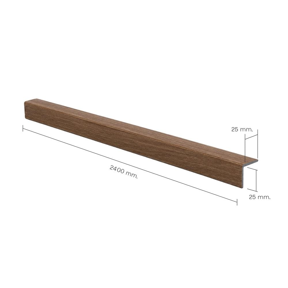 ตัวจบครอบฉาก PVC SMARTMATT 2.5x240x2.5 ซม. สี 308