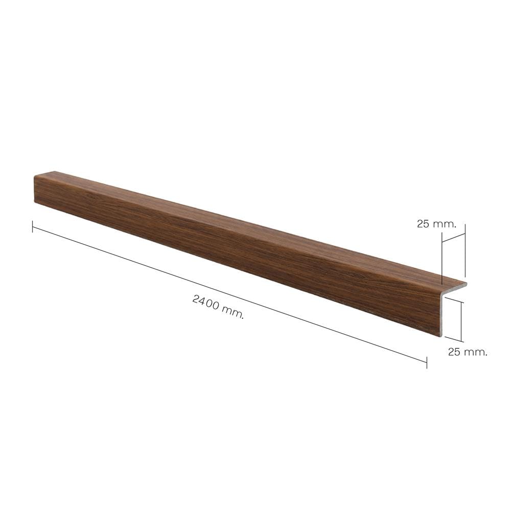 ตัวจบครอบฉาก PVC SMARTMATT 2.5x240x2.5 ซม. สี 28