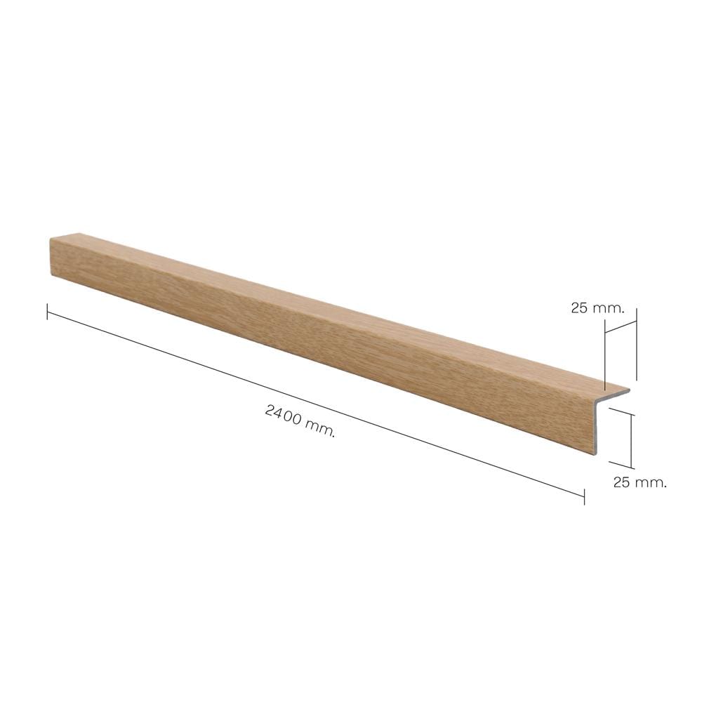 ตัวจบครอบฉาก PVC SMARTMATT 2.5x240x2.5 ซม. สี 39