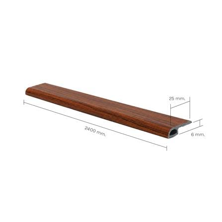 ตัวจบต่างระดับ PVC SMARTMATT 2.5x240x0.6 ซม. สี 035-1_3