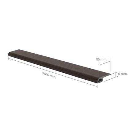 ตัวจบต่างระดับ PVC SMARTMATT 2.5x240x0.6 ซม. สี 028-3_3