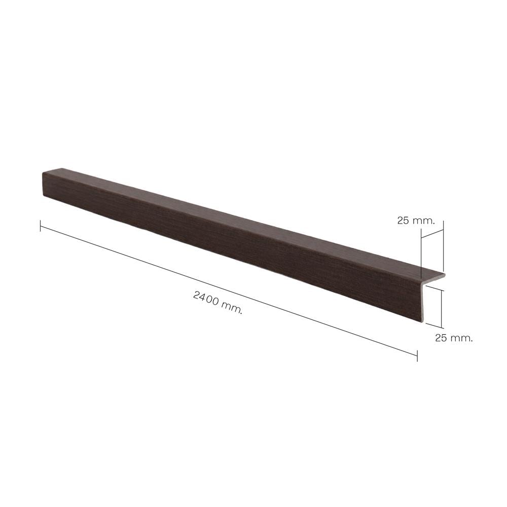 ตัวจบครอบฉาก PVC SMARTMATT 2.5x240x2.5 ซม. สี 028-3