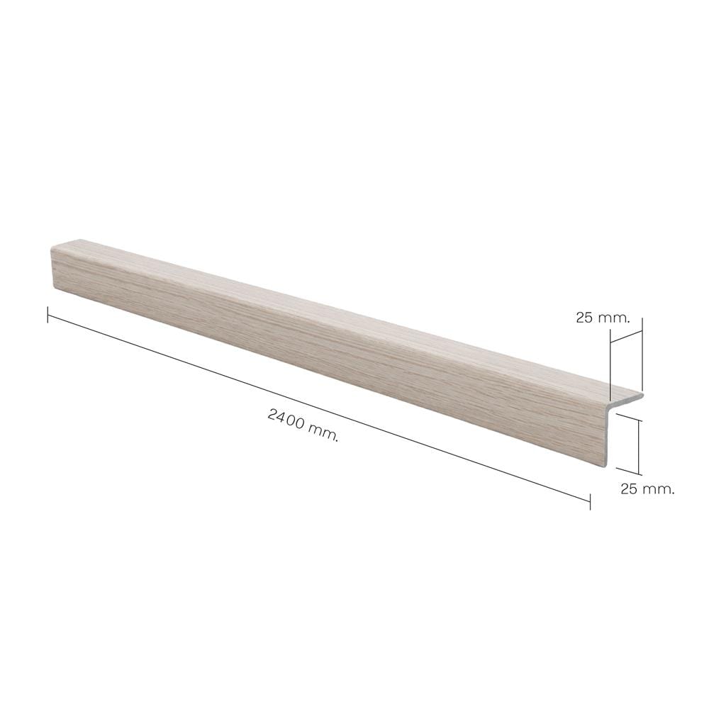 ตัวจบครอบฉาก PVC SMARTMATT 2.5x240x2.5 ซม. สี 304