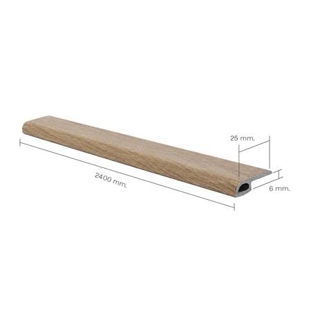 ตัวจบต่างระดับ PVC SMARTMATT 2.5x240x0.6 ซม. สี 138-3_3