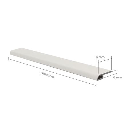 ตัวจบต่างระดับ PVC SMARTMATT 2.5x240x0.6 ซม. สี 114-5_3