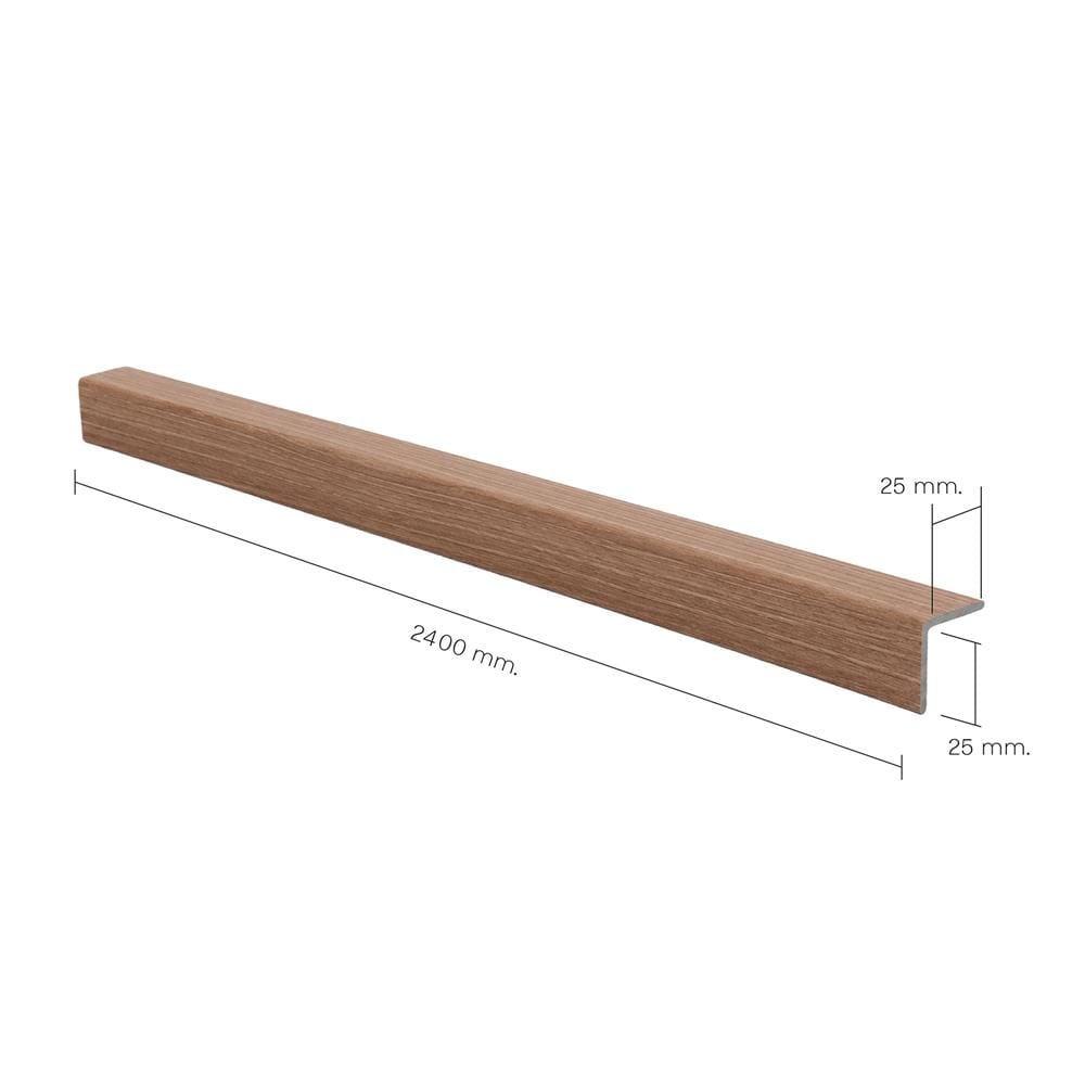 ตัวจบครอบฉาก PVC SMARTMATT 2.5x240x2.5 ซม. สี 307