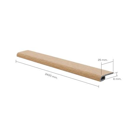 ตัวจบต่างระดับ PVC SMARTMATT 2.5x240x0.6 ซม. สี 39_3