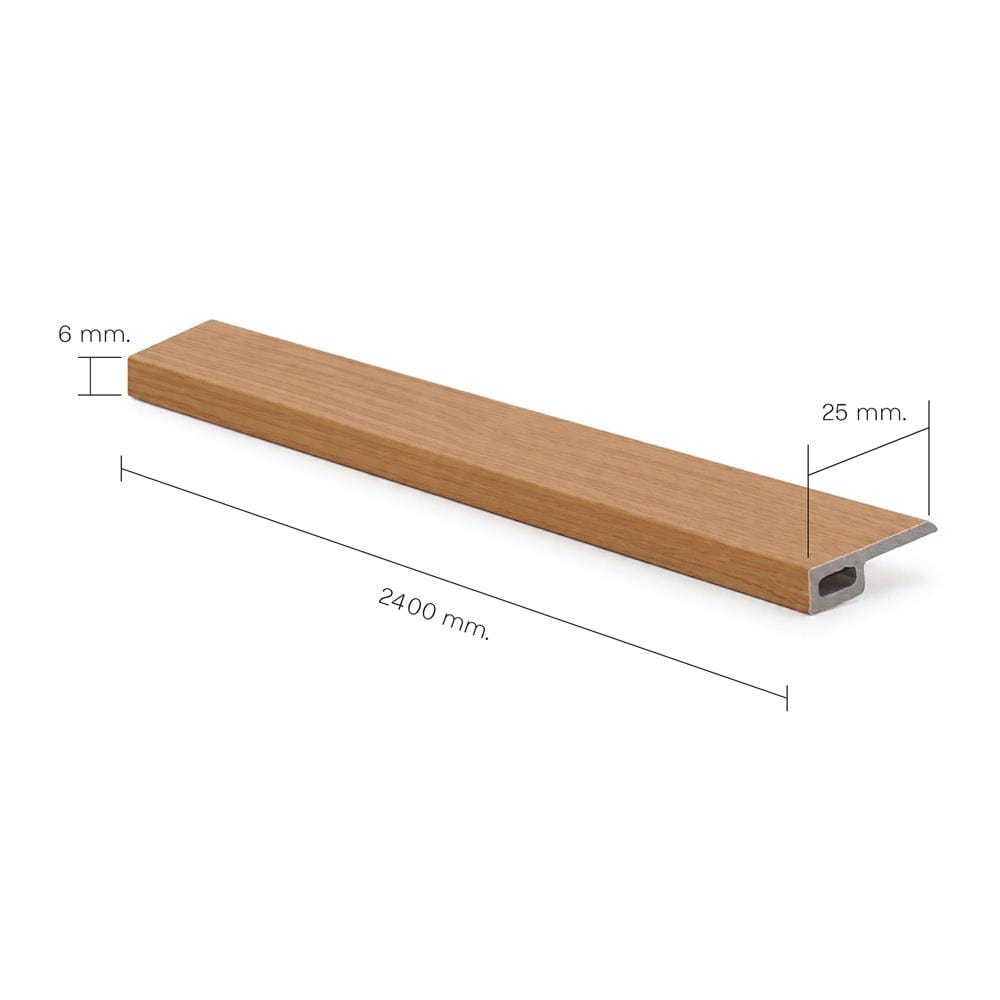 ตัวจบเก็บขอบ PVC SMARTMATT 2.5x240x0.6 ซม. สี 025-1