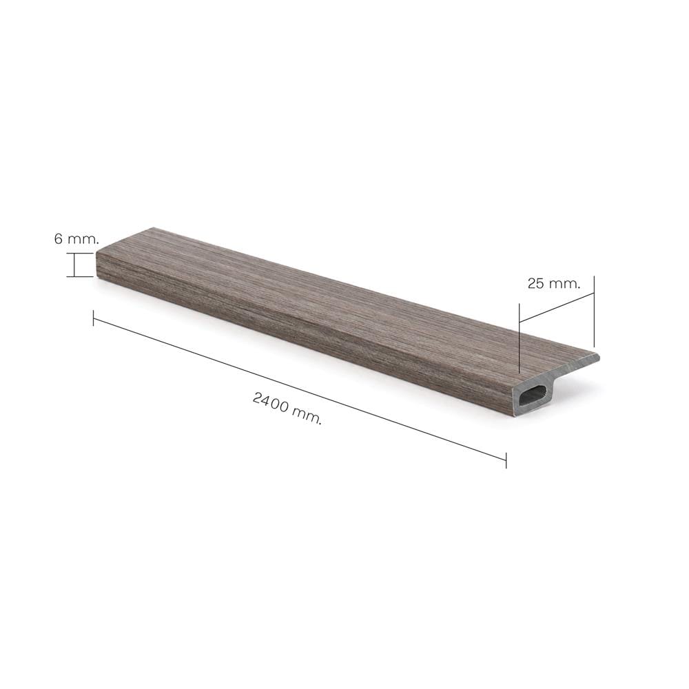 ตัวจบเก็บขอบ PVC SMARTMATT 2.5x240x0.6 ซม. สี 330