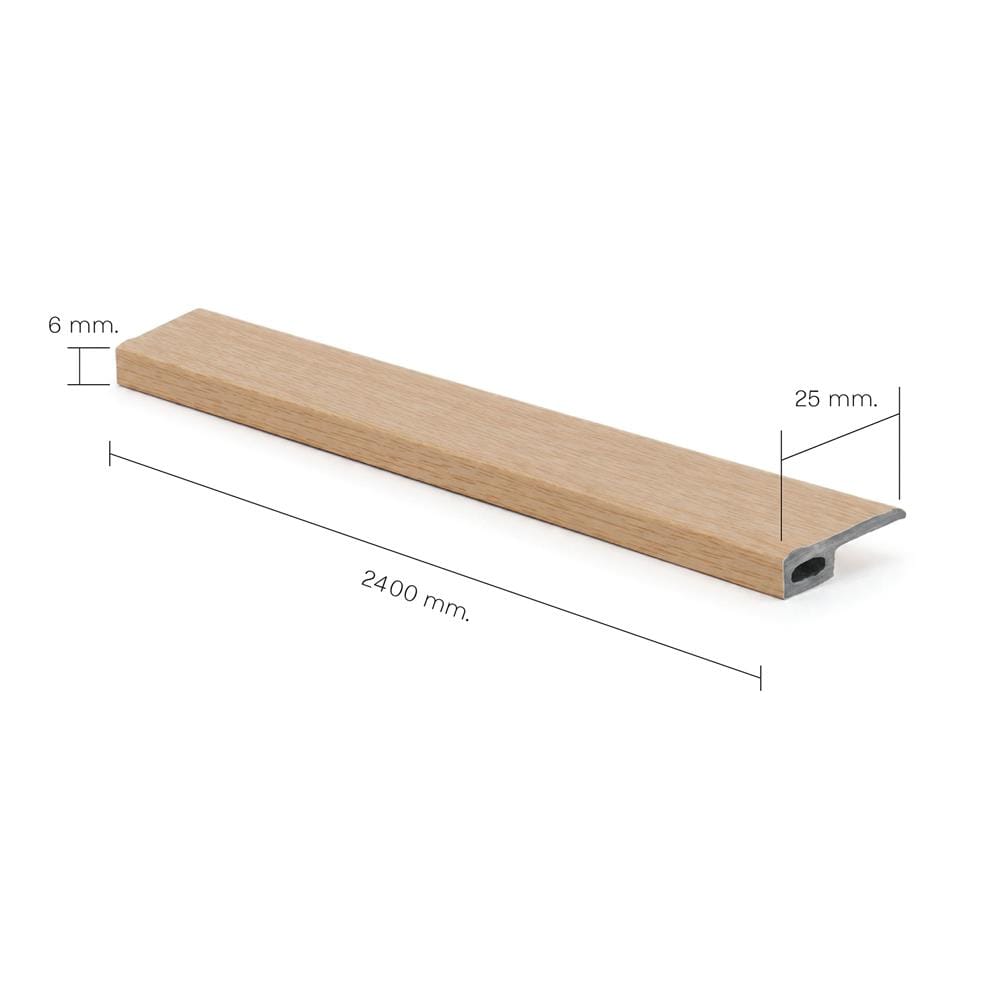 ตัวจบเก็บขอบ PVC SMARTMATT 2.5x240x0.6 ซม. สี 39