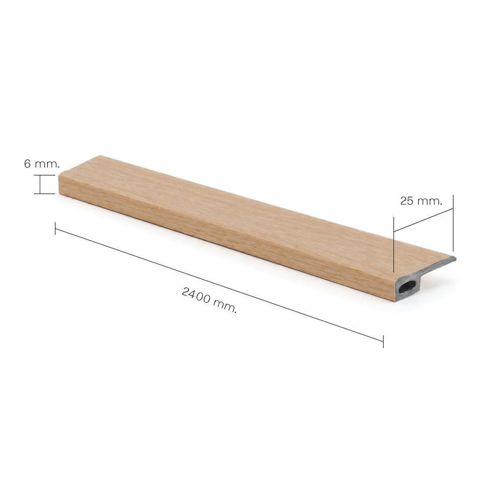 ตัวจบเก็บขอบ PVC SMARTMATT 2.5x240x0.6 ซม. สี 039