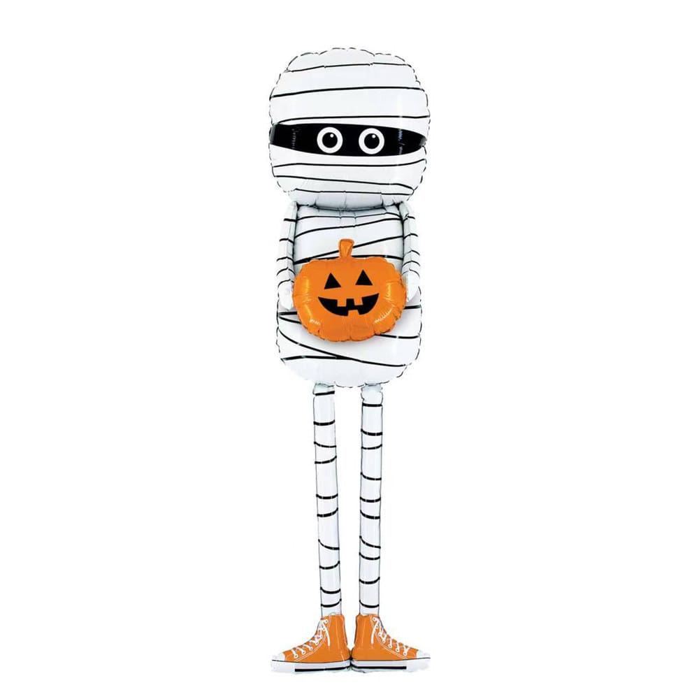 ลูกโป่งฟอยล์ HALLOWEEN GHOST SNAZZ 78 นิ้ว สีขาว