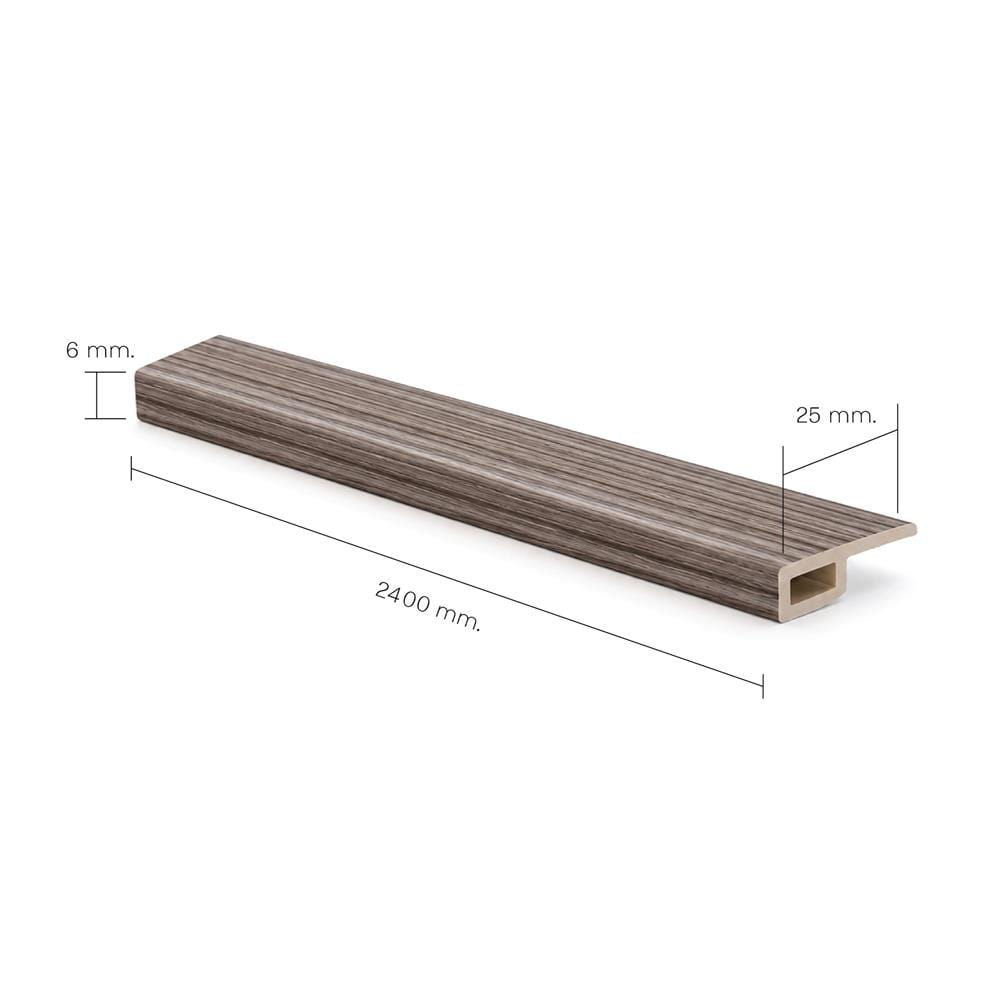 ตัวจบเก็บขอบ PVC SMARTMATT 2.5x240x0.6 ซม. สี 320
