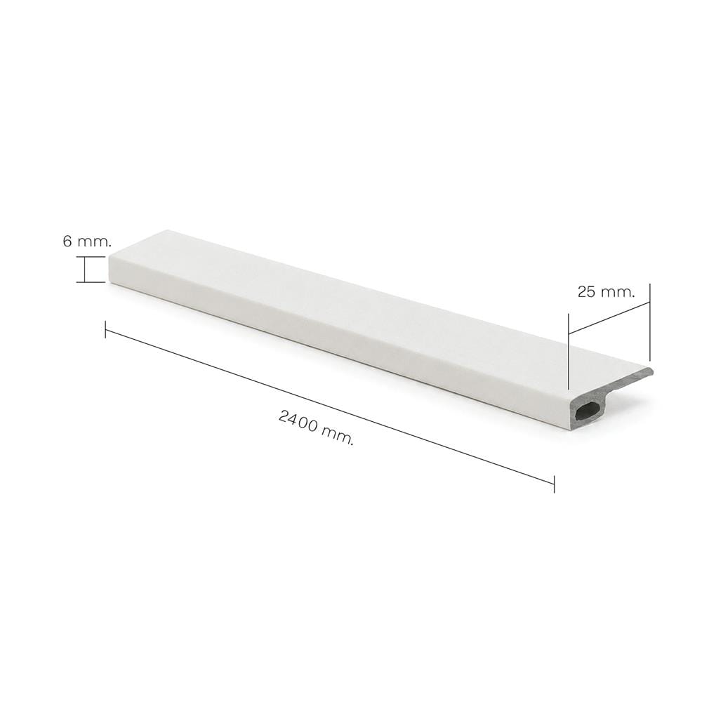 ตัวจบเก็บขอบ PVC SMARTMATT 2.5x240x0.6 ซม. สี 114-5