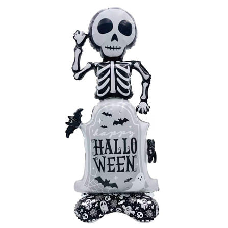 ลูกโป่งฟอยล์ HALLOWEEN GHOST SNAZZ 46 นิ้ว สีขาว_0
