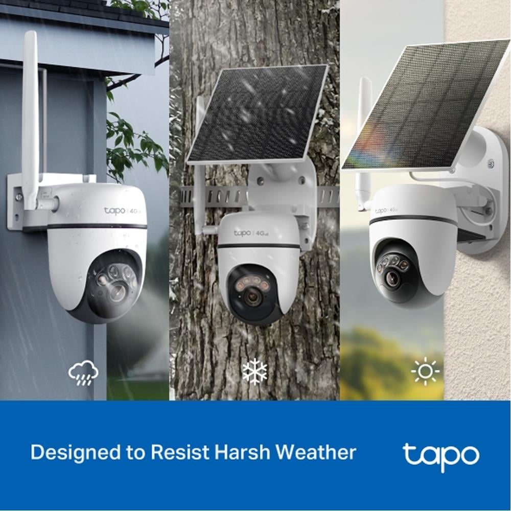 กล้องวงจรปิดภายนอก Tapo 3MP SOLAR 4G C615G KIT