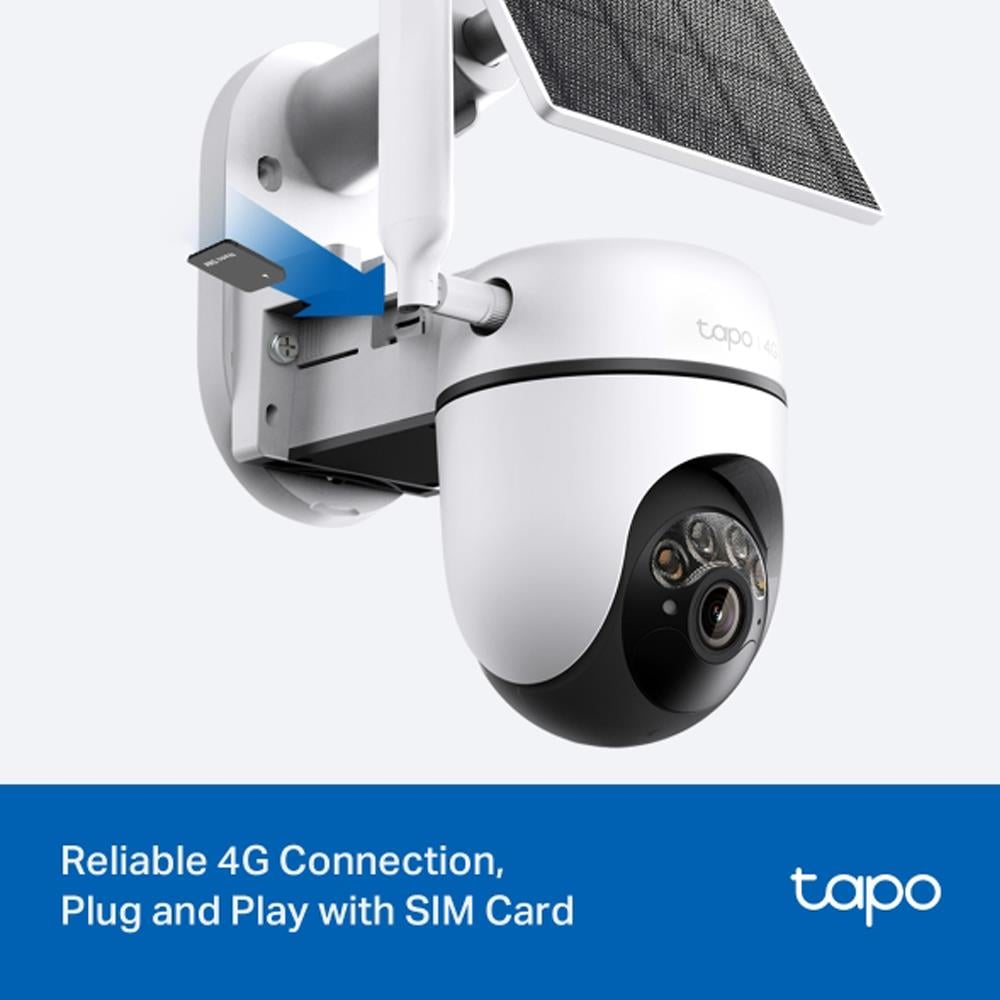 กล้องวงจรปิดภายนอก Tapo 3MP SOLAR 4G C615G KIT