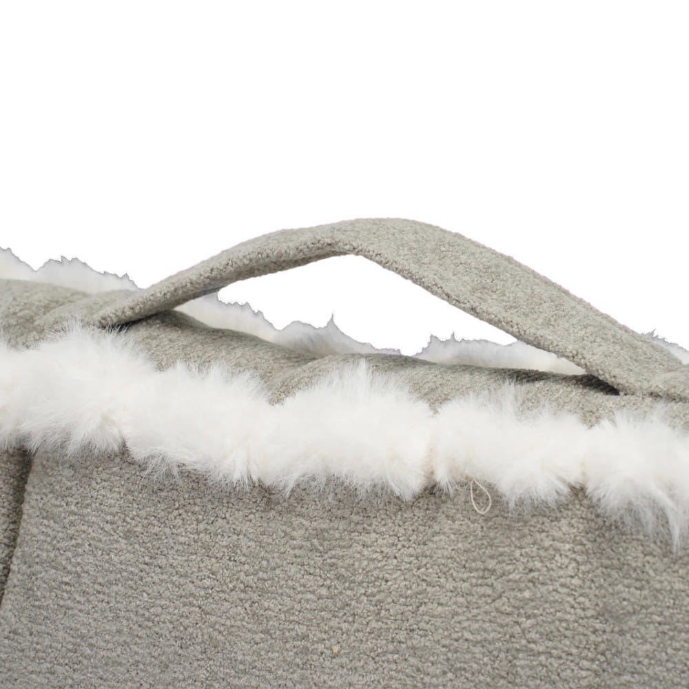 เบาะรองนั่ง HOME LIVING STYLE CLOUDY 16x16 นิ้ว สีเทา