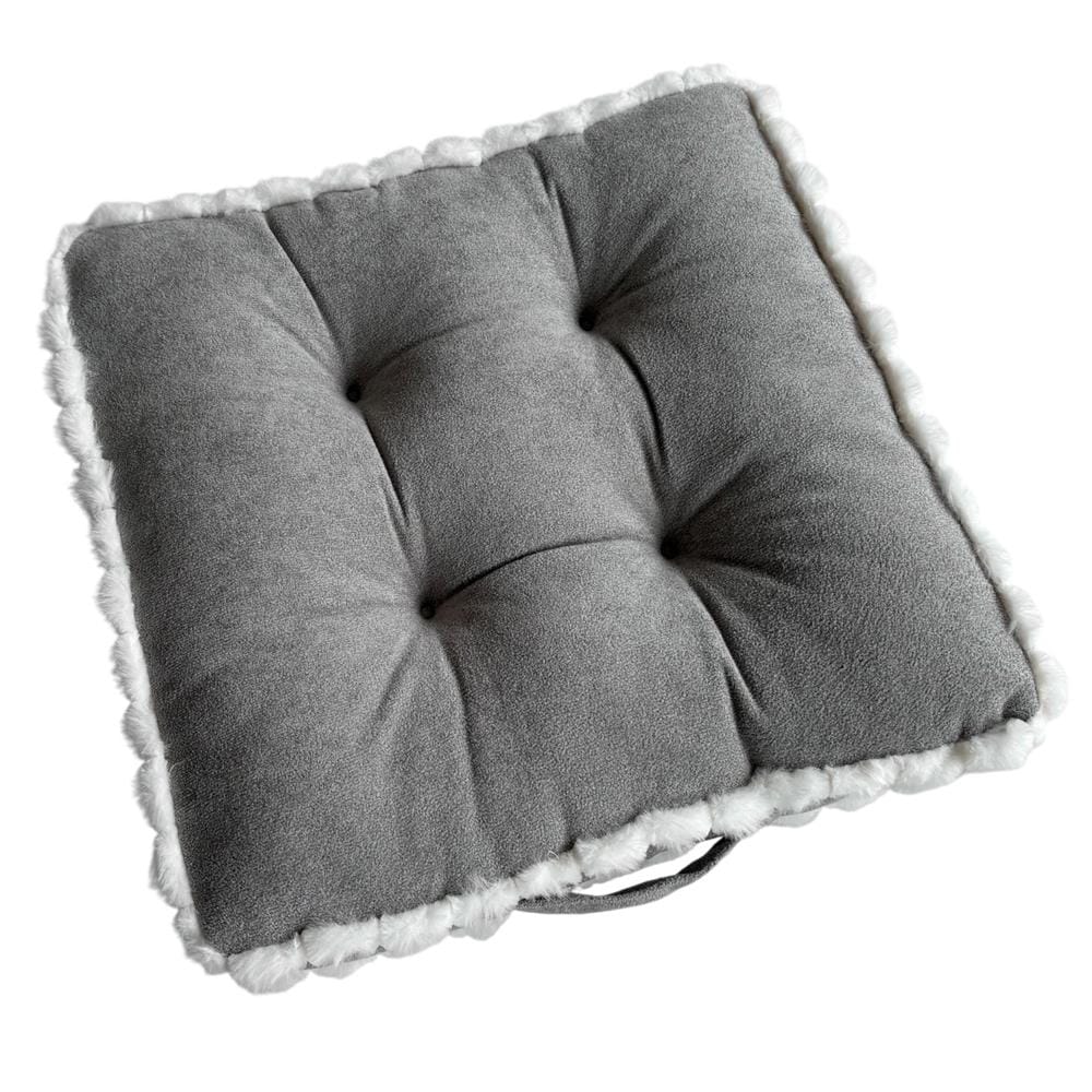 เบาะรองนั่ง HOME LIVING STYLE CLOUDY 16x16 นิ้ว สีเทา