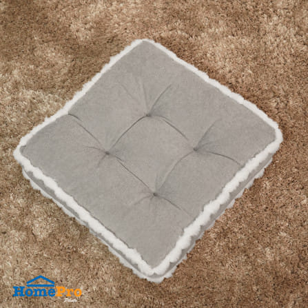 เบาะรองนั่ง HOME LIVING STYLE CLOUDY 16x16 นิ้ว สีเทา_4