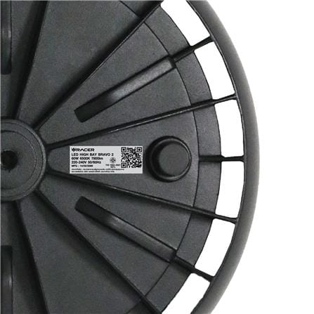 โคมไฮเบย์ LED RACER BRAVO2 60 วัตต์ DAYLIGHT สีดำ_8