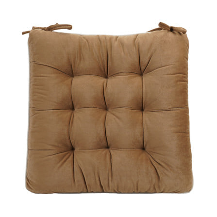 เบาะรองนั่ง HOME LIVING STYLE CRISP 15x15 นิ้ว สีน้ำตาล_0