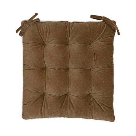 เบาะรองนั่ง HOME LIVING STYLE CRISP 15x15 นิ้ว สีน้ำตาล_0