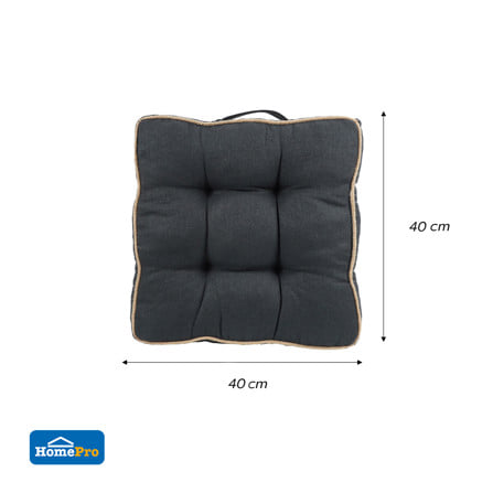 เบาะรองนั่ง HOME LIVING STYLE CREST 16x16 นิ้ว สีน้ำเงิน_7