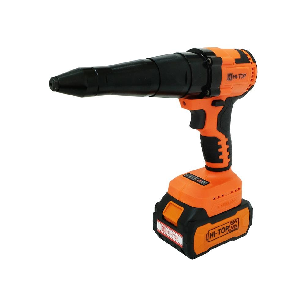 เครื่องยิงรีเวทไร้สาย (พร้อมแบตเตอรี่และแท่นชาร์จ) HI-TOP CRG-BL20VS 20 โวลต์