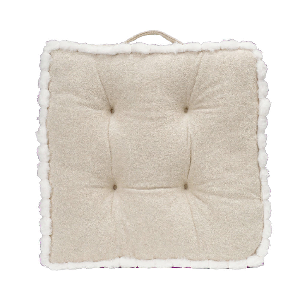 เบาะรองนั่ง HOME LIVING STYLE CLOUDY 16x16 นิ้ว สีครีม