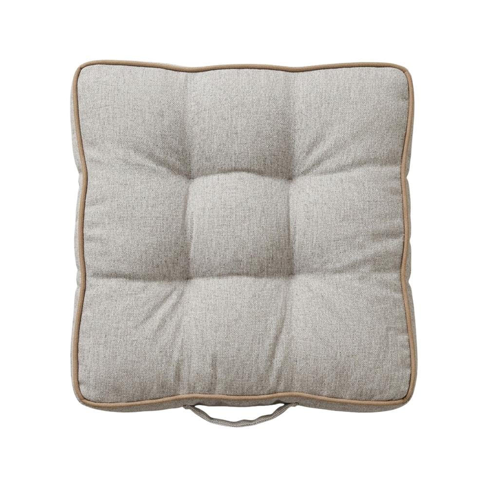 เบาะรองนั่ง HOME LIVING STYLE CREST 16x16 นิ้ว สีครีม