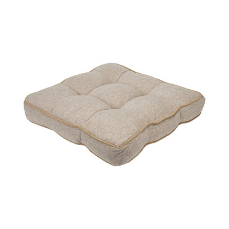 เบาะรองนั่ง HOME LIVING STYLE CREST 16x16 นิ้ว สีครีม_1