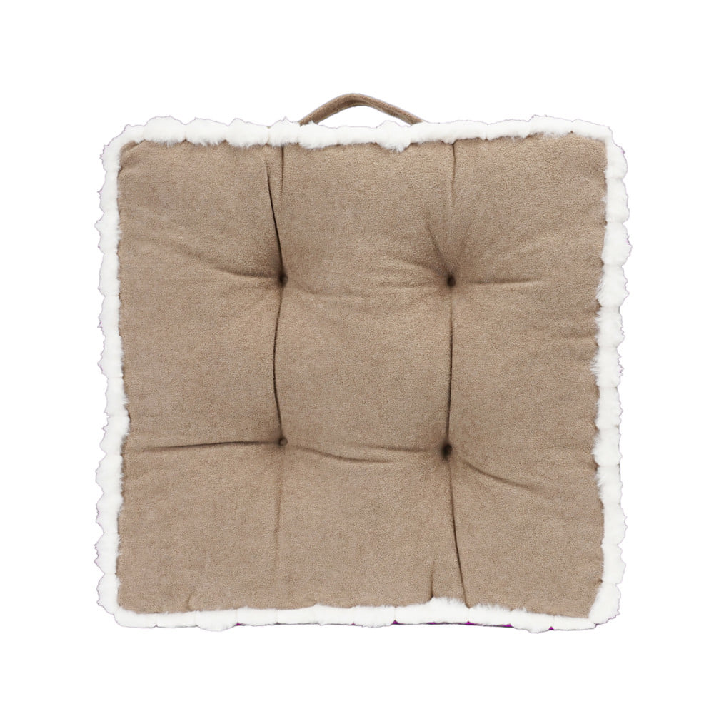 เบาะรองนั่ง HOME LIVING STYLE CLOUDY 16x16 นิ้ว สีน้ำตาล